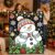 Christmas Coloring Blanket Kit, 150x127cm DIY Velvet with 24 Markers, J#