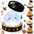 Christmas Dumpling Squishies Toys Glitter Big Squeeze Toys Holiday Figure Decorations Cute Slow Rising Xmas Fidget Toy Jumbo Dumpling Squishy