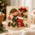 Christmas Felt Craft Kit, DIY Holiday Decoration with Wreath Designs
