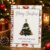 Christmas Gift Card Book, 12 Page Christmas Gift Card Holder, DIY Giftcard Booklet Stocking Stuffer (F)
