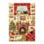 Christmas Jigsaw Puzzles 1000 Pieces for Adults, Fireplace Teddy Bears Embroidered Texture, Thick Cardboard, Wall Decor, 29.53 x 19.7 Inches