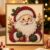 Christmas Pearl Diamond Art DIY Kits for Adults with Frame, Painting Crafts