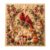 Christmas Pearl Sticker Art Kit, DIY Handmade Pearl Craft Set with Picture Frame, 20 x 20 cm, Christmas Themed Art for Home Wall Decor