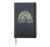 Christmas Rainbow Teacher Squad Xmas Holidays Women Men Hardcover Journal, Black