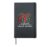 Christmas School Social Worker Xmas Party Coquette Hardcover Journal, Black