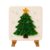 Christmas Sea Glass Mosaic DIY Kit, Holiday Craft Set for Adults, Pattern B