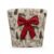 Christmas Sequin Bow Decor Set, Reindeer Stocking, Tree Skirt, Runner