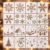 Christmas Stencils Snowflake Stencil Template Set, Reusable Plastic Drawing Painting Stencils for Winter Holiday Crafts, Large Snow Flake Templates for Xmas Window Glass Wall Door Card Scrapbook