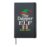 Christmas The Dapper Elf Gift For Fashion Designer Clothes Hardcover Journal, Black