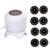 Christmas Themed Projector Light, 8ïn1 Holiday Projection Light, Bright LED