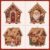 Christmas Wooden House Pearl Art DIY Craft Kit Ornament，Santa