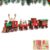 Christmas Wooden Puzzle DIY Assembly Creative Christmas Train Model Home