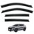 Chrome Window Visors for Oshan X5 Plus MK1 2022-2024