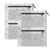 CHSIN Moon Star Cloud Zipper Pencil Pouch with 3 Ring Binder 23315879