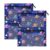 CHSIN Star Universe Planet Zipper Pencil Pouch with 3 Ring Binder 23315865