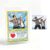 Chu6an6d Custom Poke Card for Dad, Personalized Anime Photo Card