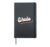 Chula Latina Women Girls Retro Cinco de Mayo Spanish Mexican Hardcover Journal, Black