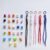 Chunky Letter Beads with Paracord Keychain Bag Charms Making Kit
