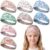Chunyin 6 Pcs Wide Headbands Unicorn Elastic Non Slip for Girls,Floral