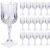 Ciaell 48PCS Plastic Wine Glasses – 7 oz Disposable Goblets for Party
