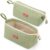 CICIMELON Pencil Case Large Capacity Pouch Pen Bag for School Teen Girl Boy Men Women (Green）