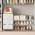 Cidaziya Expandable Closet Organizers and Storage, White Fabric Storage Dresser, 3 Drawer Dresser, Clothes Shelves for Kids, Purse Organizer Small Shoe Rack for Closet Bedroom(31.29~43.42 in)