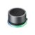Cillso Magnetic Portable Bluetooth Speaker, IPX5 Splashproof Wireless Speaker with TWS Stereo, RGB Rhythm Lights, Bluetooth 5.4, 500mAh Battery Hands-Free Call for Car Shower Gym Outdoor, Dark Gray