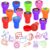 Cinrobiye 24 Pcs Back to School Stampers Party Favor Set, Cute School Supplies Stamps for Kids Classroom Rewards, First Day of School Gifts, Carnival Prizes, Goody Bag Fillers, School Party Supplies