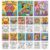 Cinrobiye 24 Pcs Diwali Canvas Painting Kit, Pre Drawn Canvas Craft Set with 12 Festival of Lights Designs for Hindu Celebration, Classroom Art Projects, Party Favors, School Activities