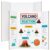 Cinrobiye 2 Pack Trifold Poster Board 36 x 24 Inches, Foldable Presentation Board for School Projects, Classroom Activities & Small Science Fair Displays(White 3)