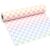 Cinrobiye Pastel Checkered Bulletin Board Paper Roll, 15.7 in x 20 Ft Reusable Fabric Classroom Background, Back to School Decor for Teachers, Classroom Wall Decor, Bulletin Board Backdrop, Door Decor