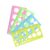 Circles Template Circles Ruler Drawing Ruler Tool Geometry Stencils for Building Formwork Drawing Templates Measuring Stencil School Supplies