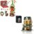 City Coffee House ＆ Advent Calendar 2025 Christmas Tree Building Set，2 Packs House Building Blocks with LED Light for Home Decor, Ideal Gifts for Teen Boys Girls