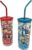 City Concepts Chicago Kids Twisty Straw Souvenir Cups Blue/Red – Set of 2