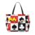 Ciuxbaodp Grid Poker Playing Cards Large Beach Tote Bag For Women With Zipper & Wet Pocket, Lightweight Foldable Gym Tote For Travel, Grocery, Swim, Sports