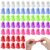 Civaner 60 Pcs Mini Taba Unicorn Toys Small Unicorn Sensory Party Favors Goodie Bags Stuffers Cute Fidget Treasure Box Toys for Classroom Prizes and Autism Anxiety ADHD