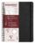 Clairefontaine 782361C Age Bag Collection MyNotes Black Spiral Notebook w/ Margins – A5+ 16x21cm – 120 Ruled Detachable Pages – 90gsm White Leather Card Cover