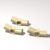 Classic Building Axle Bulk, Axle and Pin Connector Angled #3-157.5 Degrees, 80Piece,Compatible with Lego Parts and Pieces: (Color:Tan)