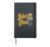 Classic Motorcycle Biker Girl Female Biker Chick Hardcover Journal, Black