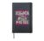 Classic Motorcycle Biker Girl Female Real Women Ride Men Who Hardcover Journal, Black