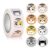 Classic Round Cartoon Kitten Stickers 500pcs/Roll Cute Round Labels Thanksgiving Gift Box Stickers Animal Stickers Decoration for the