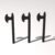 Classic Weapon Bulk, Weapon Axe, Halberd, 50 Piece, Compatible with Lego Parts and Pieces:(Color:Black)