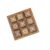 Classic Wooden Tic Tac Toe Game Set – Timeless Fun for Family and Home Decor