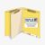 Classification File Folders for Medical Records, Doctor Stuff, 1 Installed Divider, Reinforced End Tab, 4 Bonded Fasteners Pos 1 and 3, 14pt Blue Stock Letter Size, Box of 40