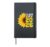 Class of 2026 Sunflower Graduation 2026 Proud Senior Grad Hardcover Journal, Black