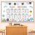 Classroom Birthday Bulletin Board Set Composition Notebook Classroom Decor, Checkered Notebook Paper Happy Face Apple Rainbow Cutouts for Birthday Poster Chart Back to School Wall Chalkboard Supplies