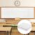 Classroom Fabric Bulletin Board 47x141inch White Woven Texture Back to School Classroom Backdrop Decoration for Wall Door Background, DIY Craft, Bulletin Boards, Pillow, Curtain, Reusable, Easy to Cut