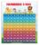 Classroom Homeschool Decor Numbers 1 to 100 Educational Poster for Counting Fabric Wall Chart Learning Tool for Early Learners(Framed,16x24inch(40x60cm))