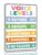Classroom Management Tin Sign, Voice Levels Wall Decor Poster Pre-Drilled Holes Allow,Easy Hanging,Retro Home Kitchen Bar 8″*12″”