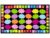 Classroom Rug – 7 6 x13 Rainbow Alphabet Clouds Square Preschool Classroom Carpet, Non-Slip & Stain Resistant, 20X Easy Clean, Thick Nylon Kids Playroom Floor Mat,Colorful Clouds,7’6″x13’1″
